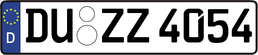 DU-ZZ4054