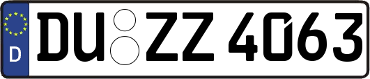 DU-ZZ4063