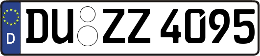 DU-ZZ4095