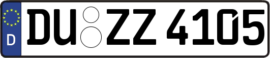 DU-ZZ4105