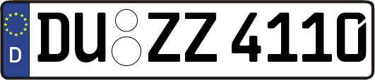 DU-ZZ4110