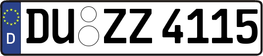 DU-ZZ4115