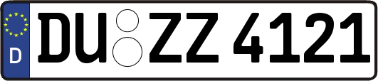 DU-ZZ4121