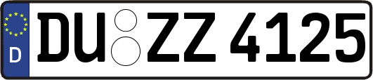 DU-ZZ4125