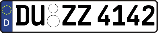 DU-ZZ4142