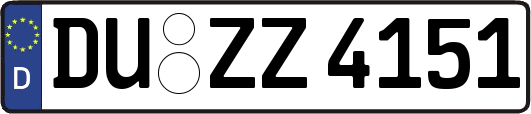 DU-ZZ4151