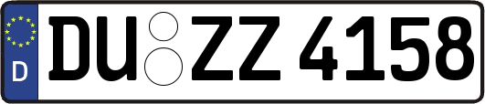 DU-ZZ4158