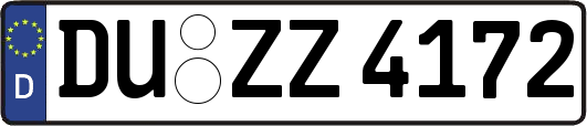 DU-ZZ4172