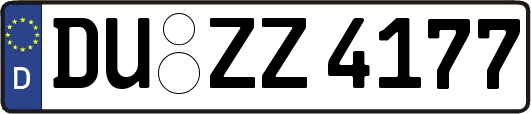 DU-ZZ4177