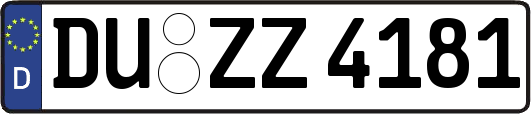 DU-ZZ4181