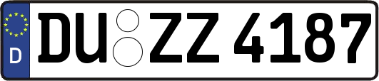DU-ZZ4187