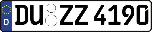 DU-ZZ4190