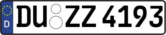 DU-ZZ4193