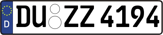 DU-ZZ4194