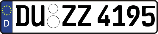 DU-ZZ4195
