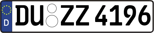 DU-ZZ4196
