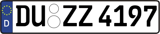 DU-ZZ4197