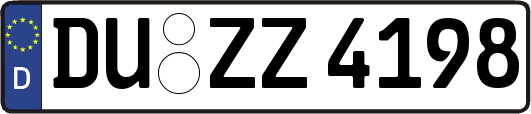 DU-ZZ4198