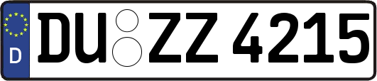 DU-ZZ4215
