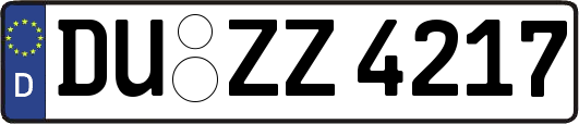 DU-ZZ4217