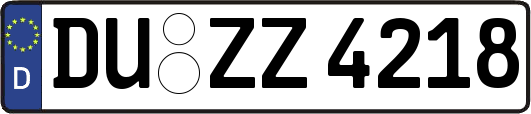 DU-ZZ4218