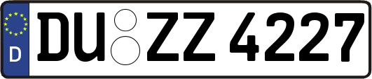 DU-ZZ4227
