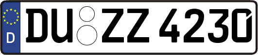 DU-ZZ4230