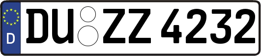 DU-ZZ4232