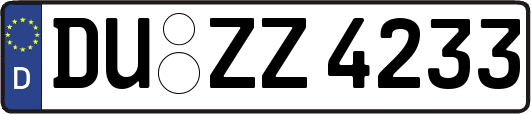 DU-ZZ4233