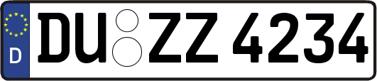 DU-ZZ4234