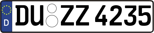 DU-ZZ4235