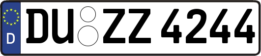 DU-ZZ4244