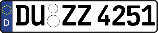 DU-ZZ4251