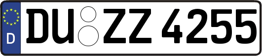 DU-ZZ4255