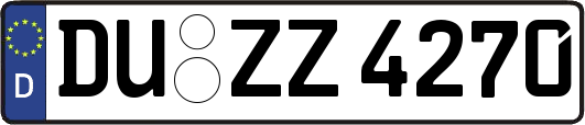 DU-ZZ4270