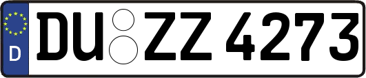 DU-ZZ4273