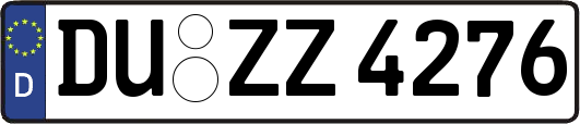 DU-ZZ4276