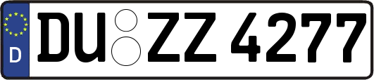 DU-ZZ4277
