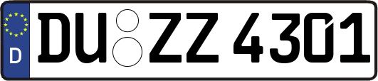 DU-ZZ4301