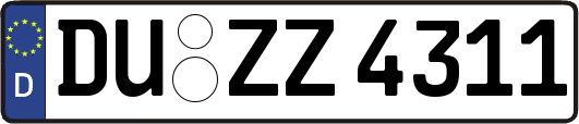 DU-ZZ4311