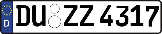 DU-ZZ4317