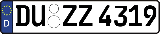 DU-ZZ4319