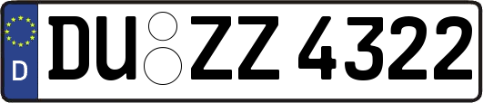 DU-ZZ4322