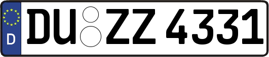 DU-ZZ4331