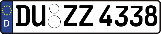 DU-ZZ4338