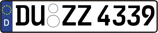 DU-ZZ4339