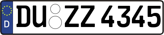 DU-ZZ4345