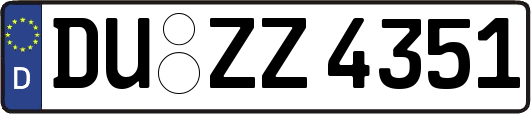 DU-ZZ4351