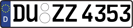 DU-ZZ4353