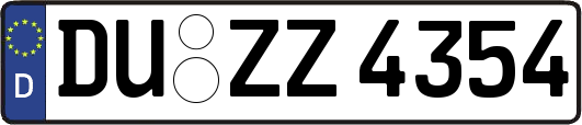 DU-ZZ4354